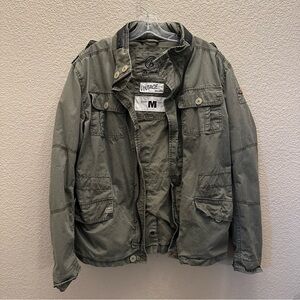 Men's Vintage Jacket - Olive